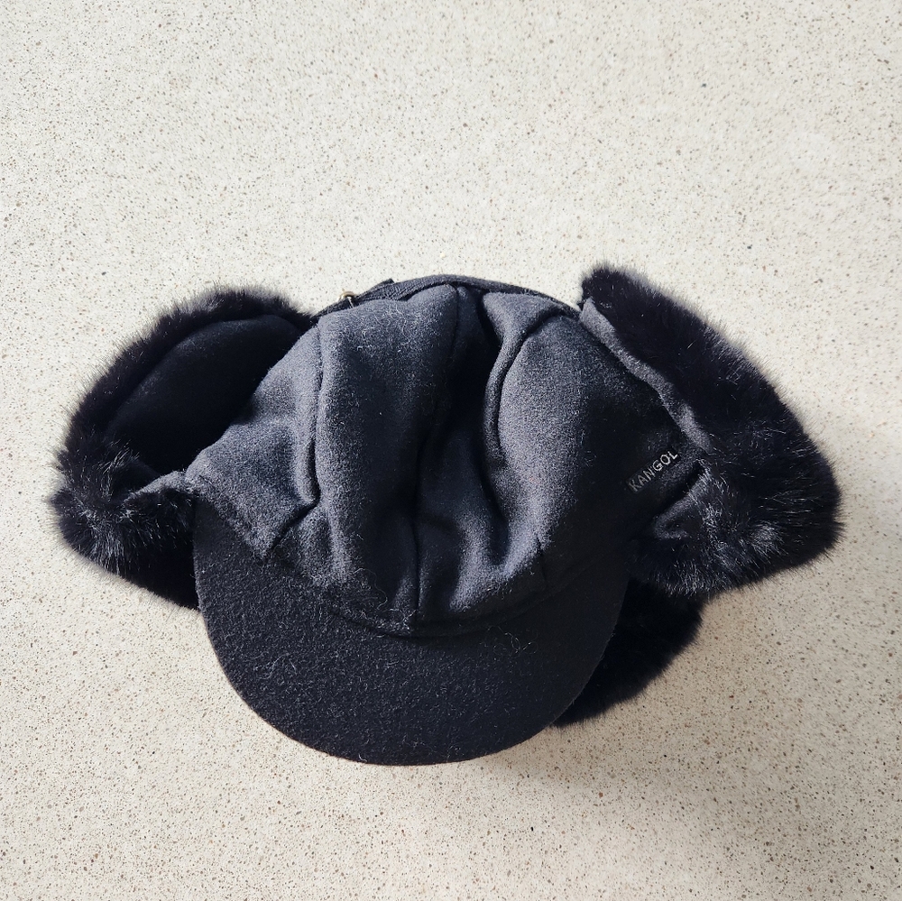 Kangol wool aviator hat